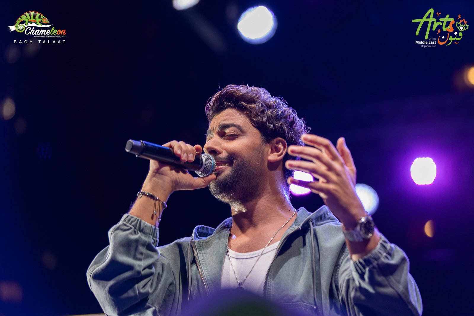 Ahmed Gamal performing on the North America Tour — photo 12