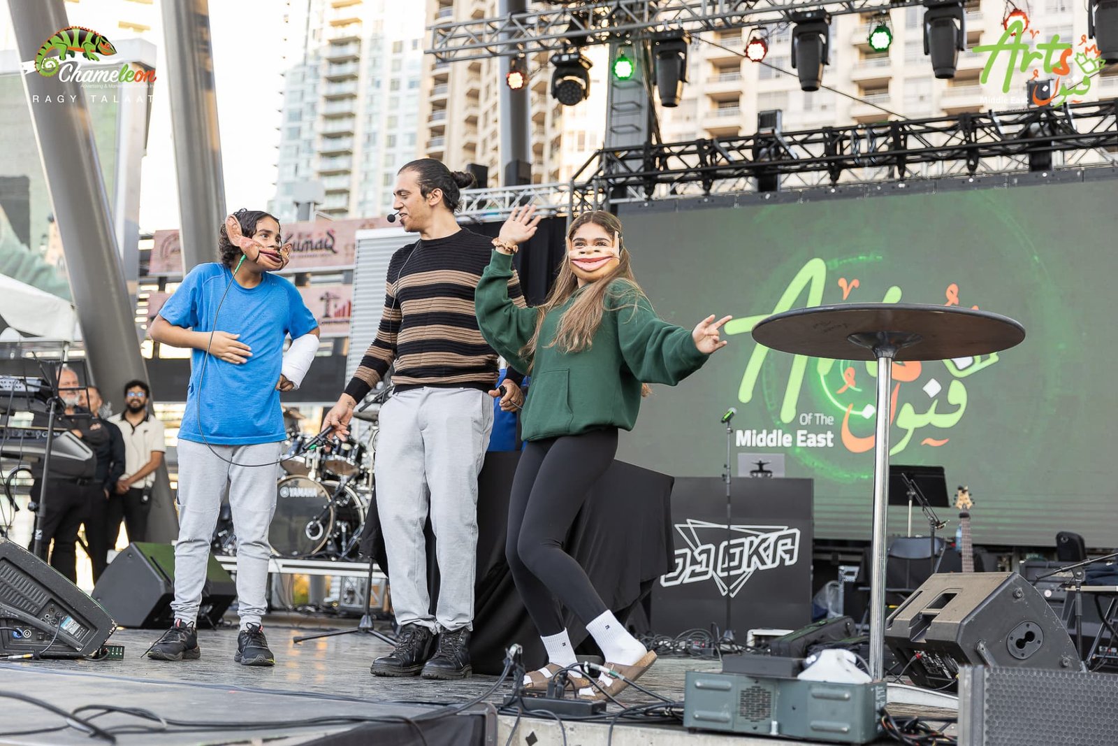 Family stage show with young performers at AMEF 2